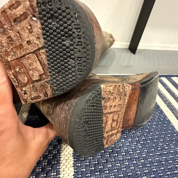 BED STU COBBLER SERIES TANGO WOMEN'S TALL BOOT 7.5 DISTRESSED RUSTIC BROWN NEW - Picture 13 of 16